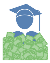 Graduate_swiming_in_money_(2)